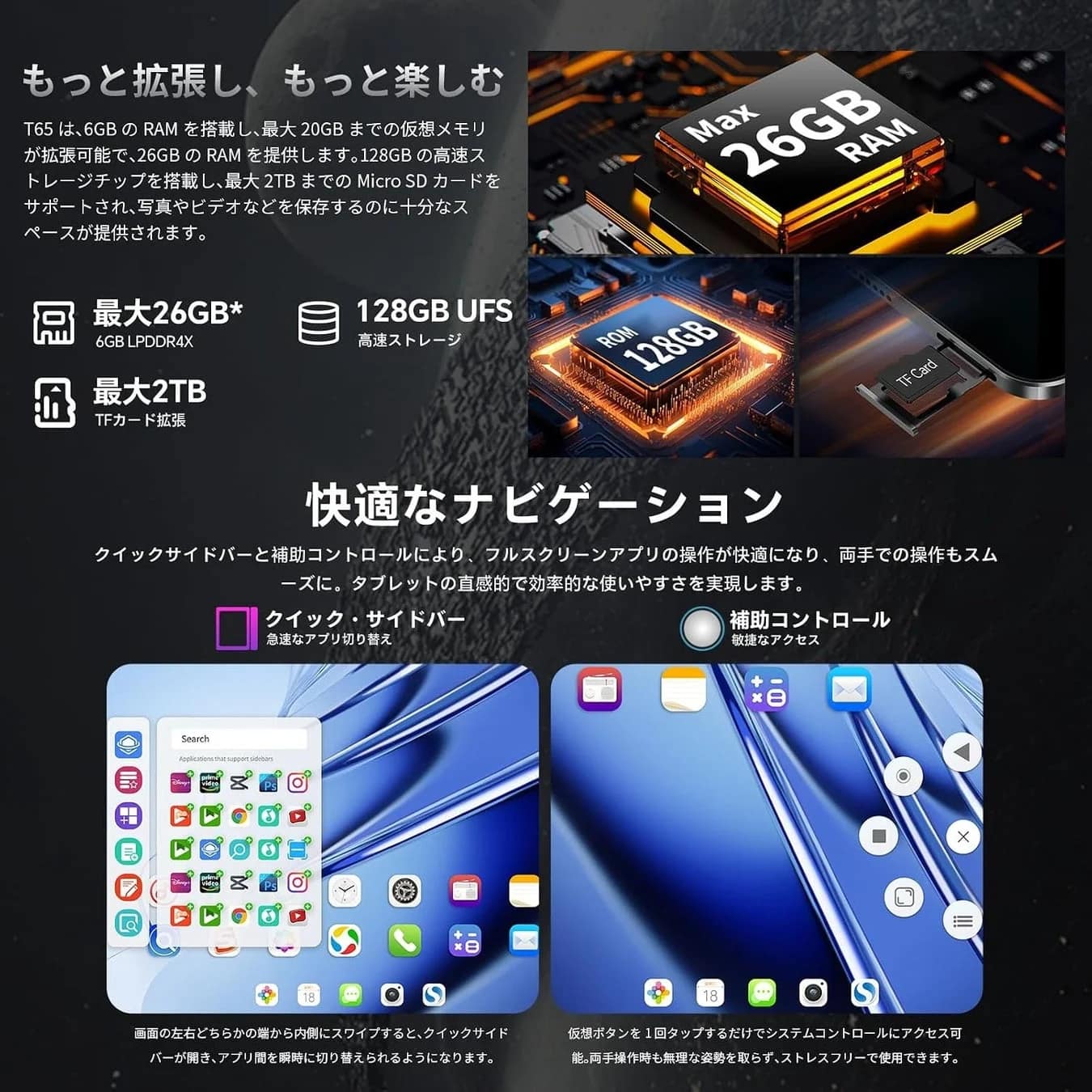もっと拡張し、もっと楽しむT65