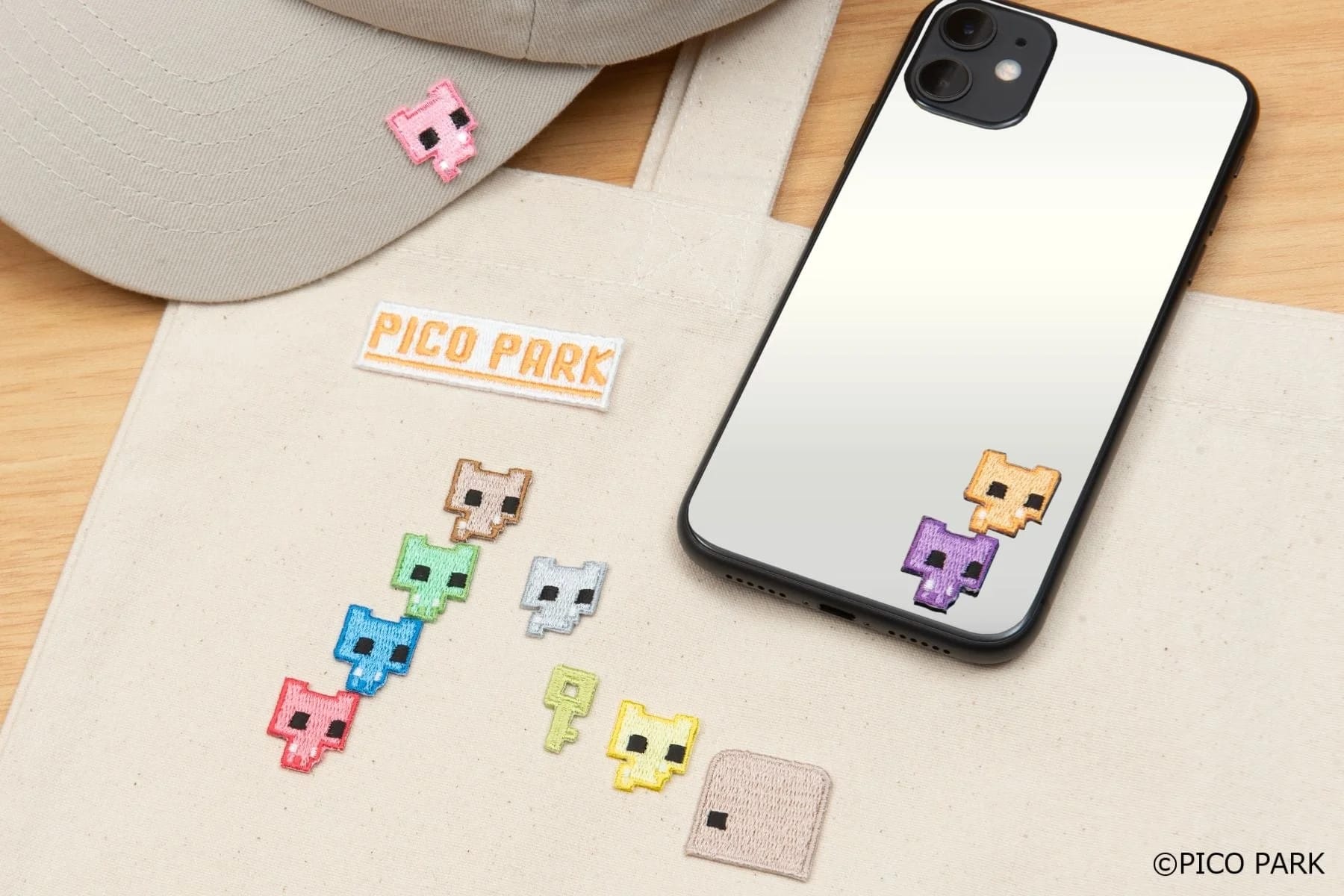 PICO PARK 刺繍ステッカー