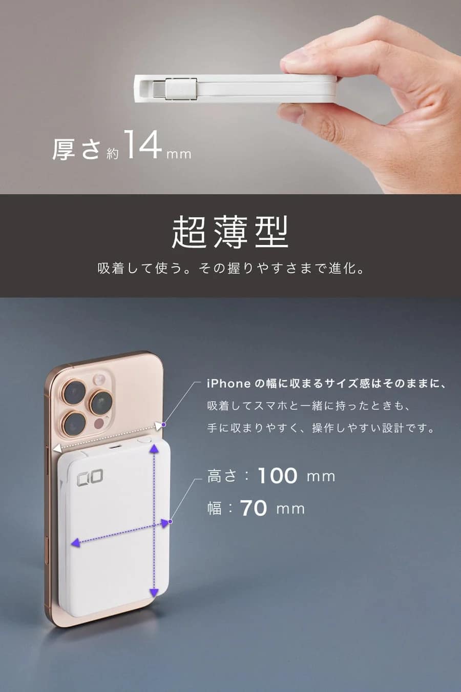 超薄型設計