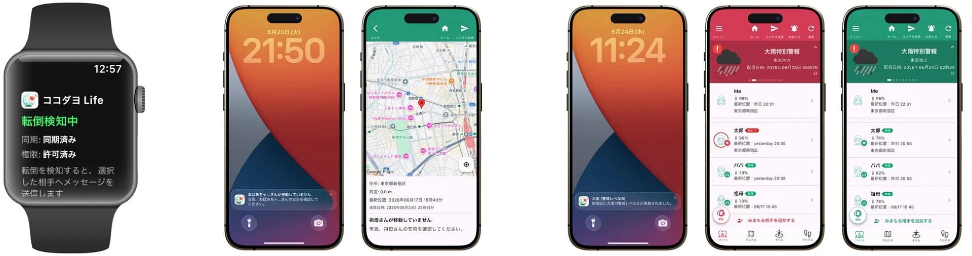 2026年最新版!離れて暮らす家族の安全を守る『ココダヨ Life』新機能がすごい!