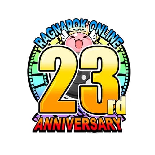 ラグナロクオンライン 23周年ロゴ