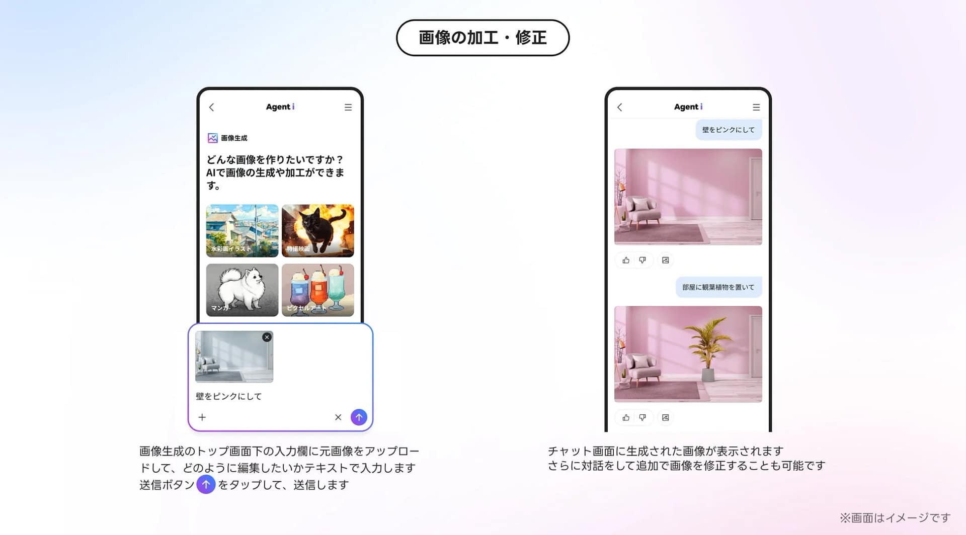 画像の加工・修正