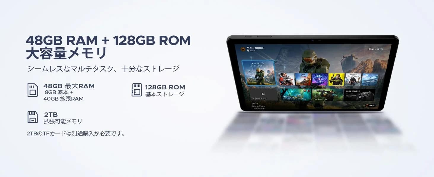 RAM/ROMの説明、ゲームパスイメージ