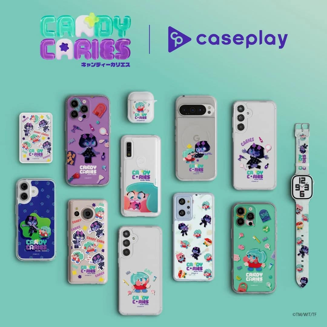 【2026年最新】「キャンディーカリエス」コラボスマホケースがcaseplayから登場!デザインも保護も譲れない人におすすめ
