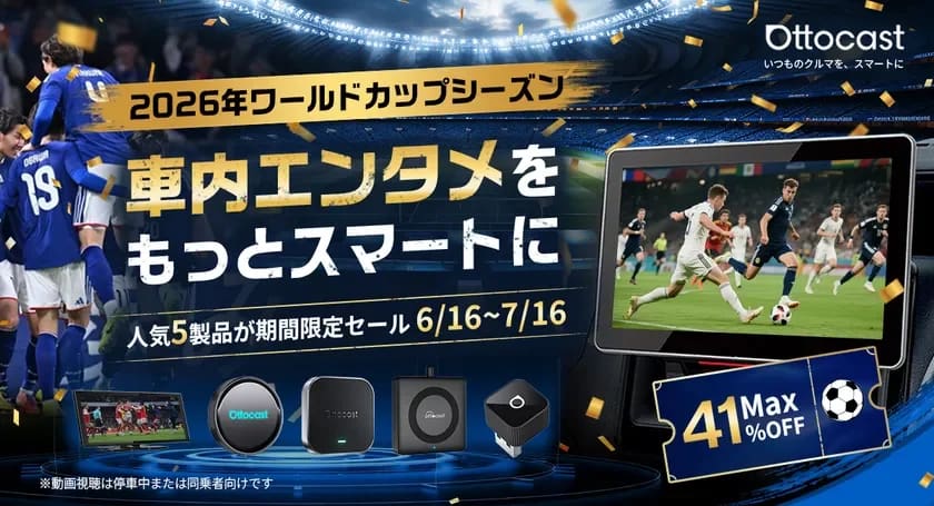 Ottocastのキャンペーンメインビジュアル