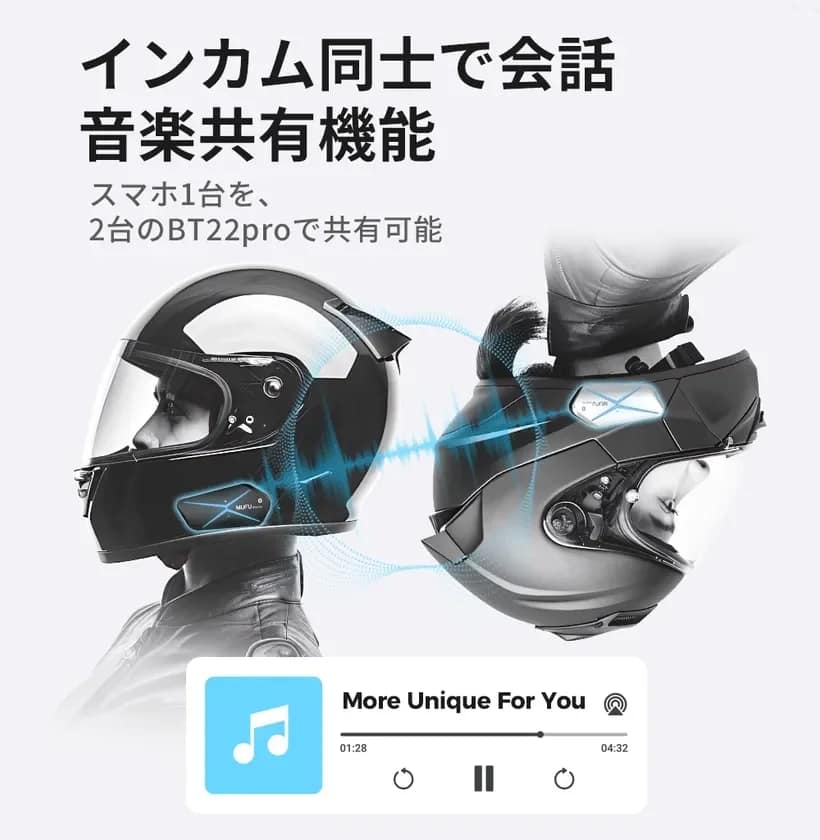 音楽共有機能