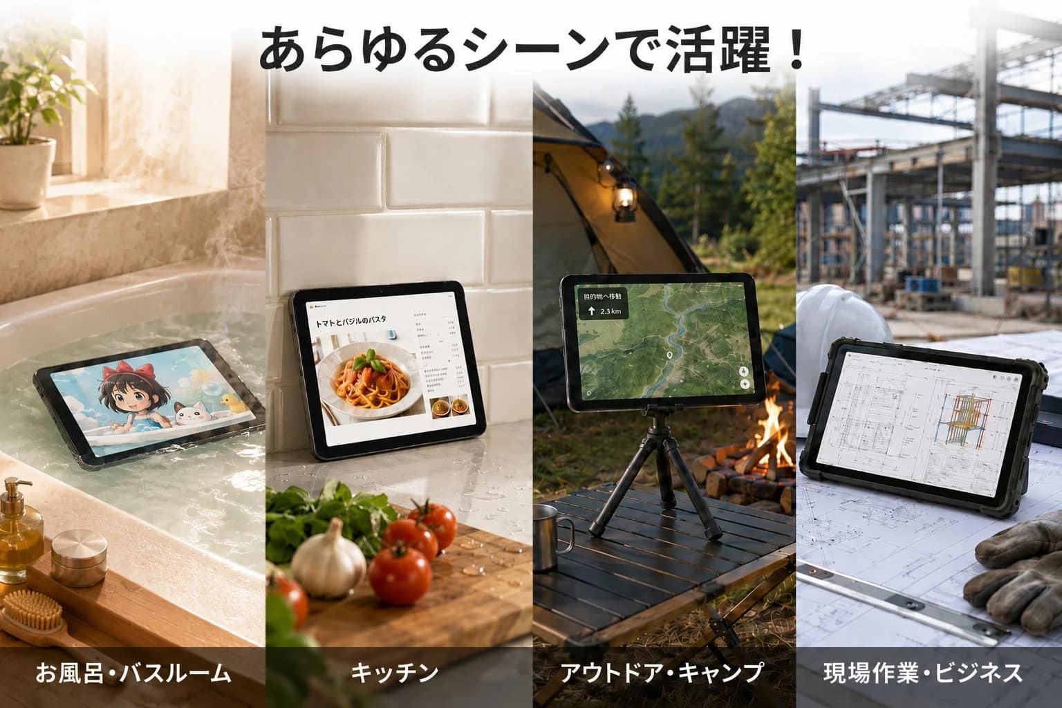 AGM PAD P1 Lite 活用シーン