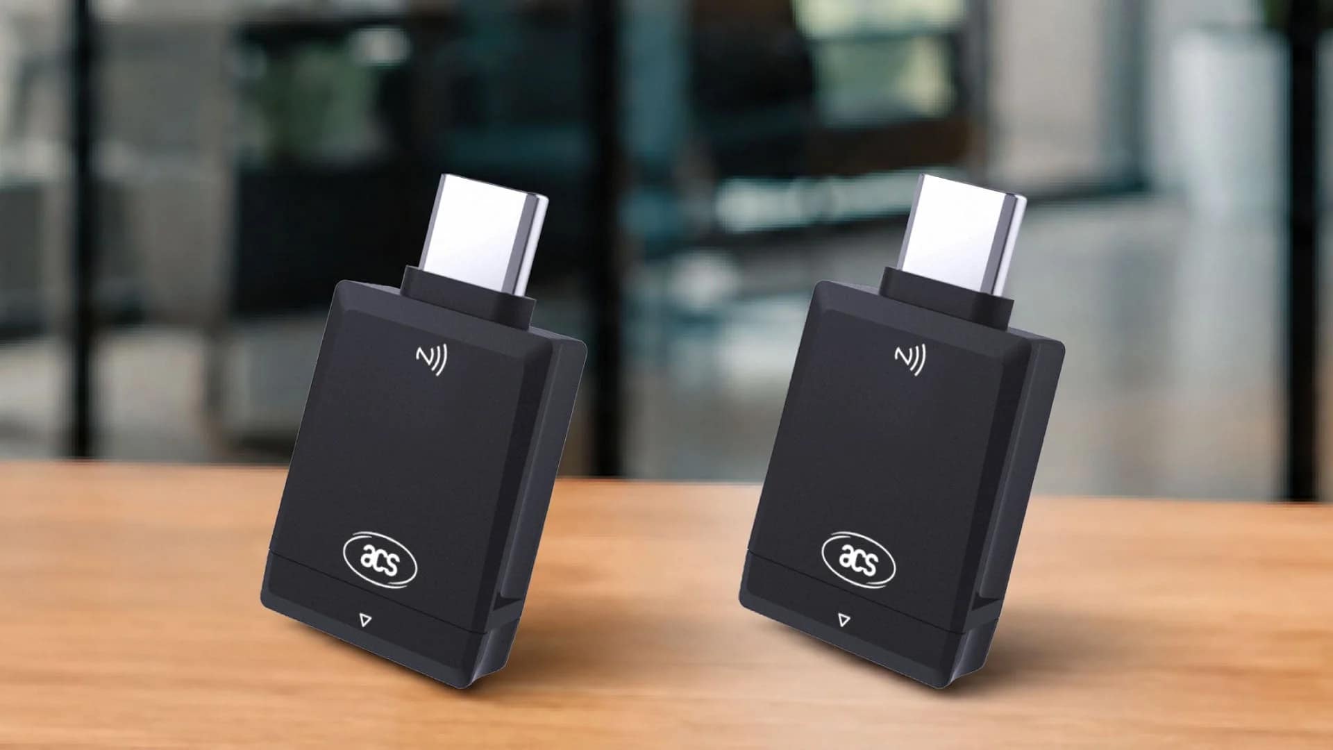 ACS PocketKey+ BioのNFC対応イメージ
