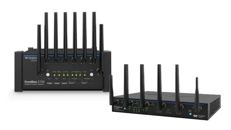 Teledyne LeCroy Frontline X700/X500 ワイヤレスプロトコルアナライザー