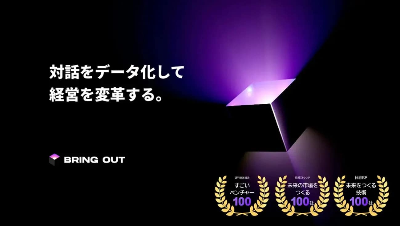 対話をデータ化して経営を改革する ブリングアウトのサービス概要