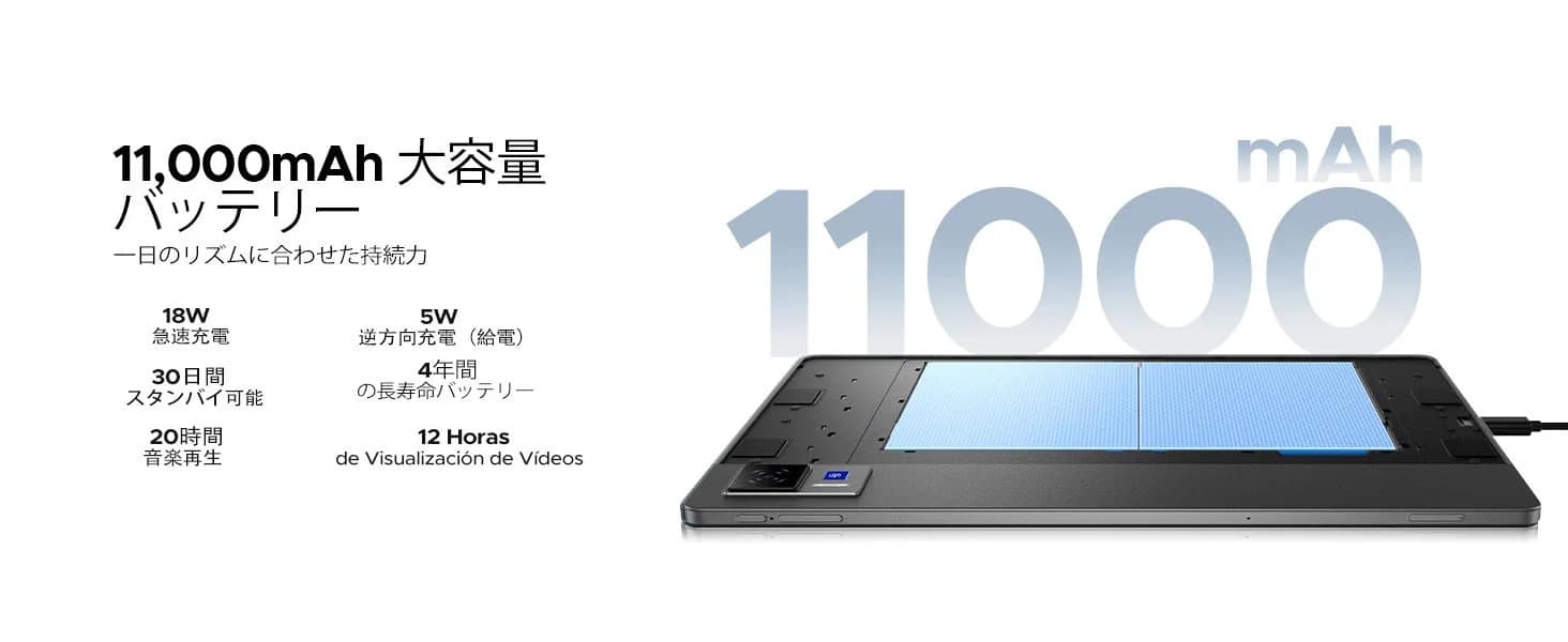 DOOGEE U13 バッテリー