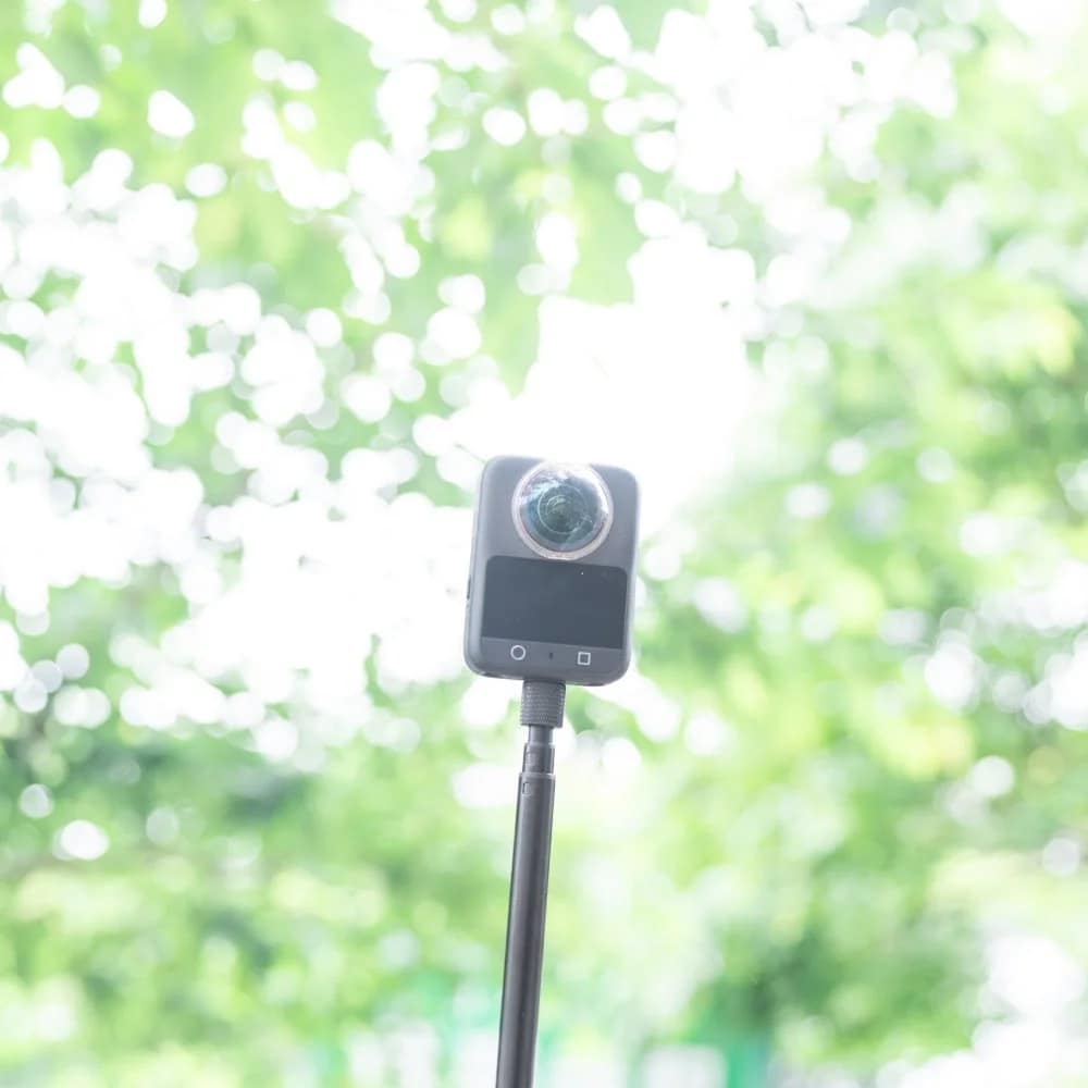 360度カメラとポール