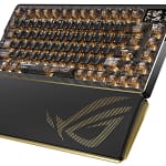 ROG 20周年記念！24K金メッキのゲーミングキーボード「Azoth Extreme Edition 20」とマウス「Harpe II Extreme Edition 20」が登場！正直、これは買いです