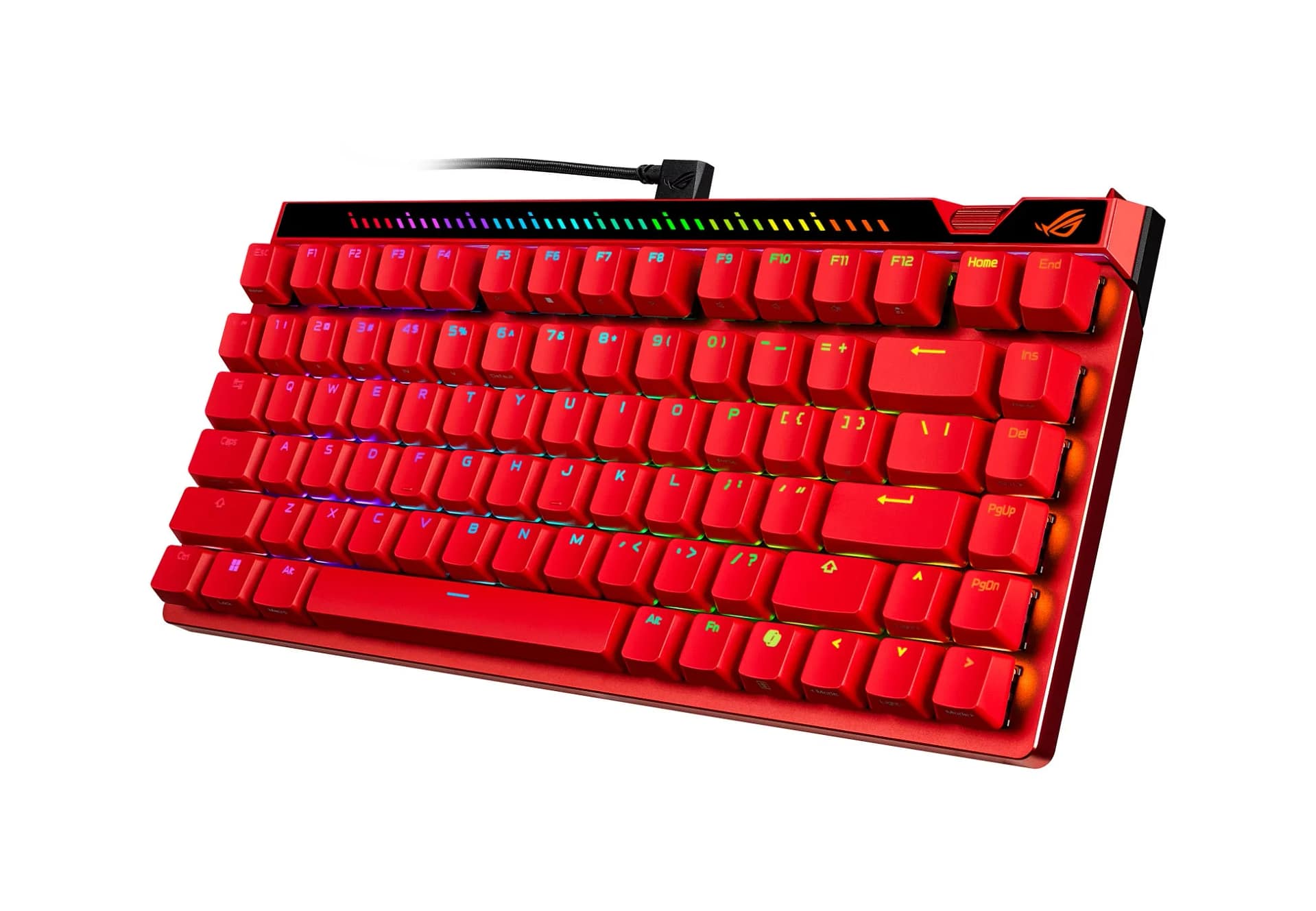 ゲーミングキーボード選びで失敗したくないあなたへ!ROG Falchion Ace 75 HEの新色Lava Redがすごいんです!
