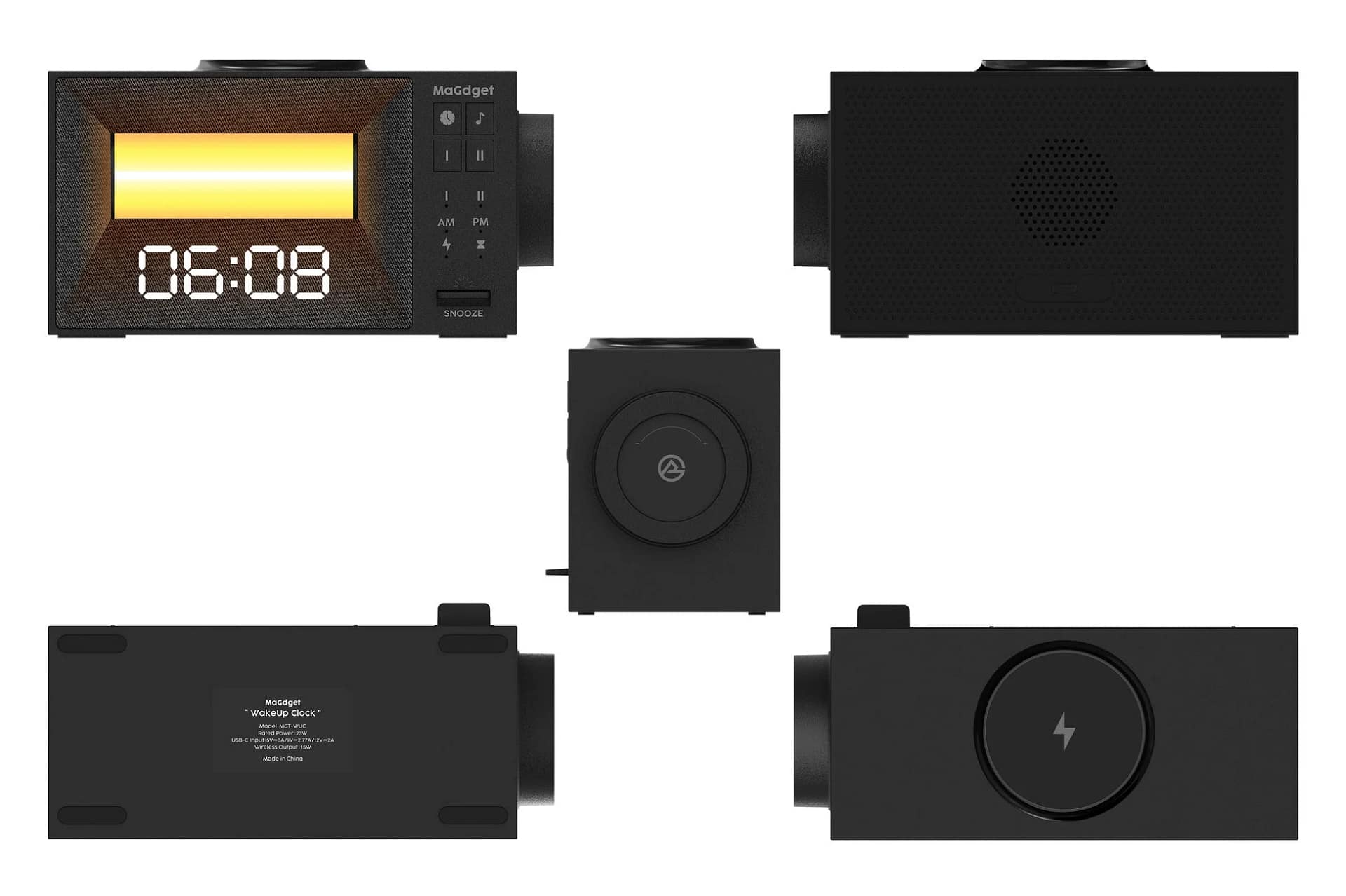 MaGdget WakeUp Clockのデザイン