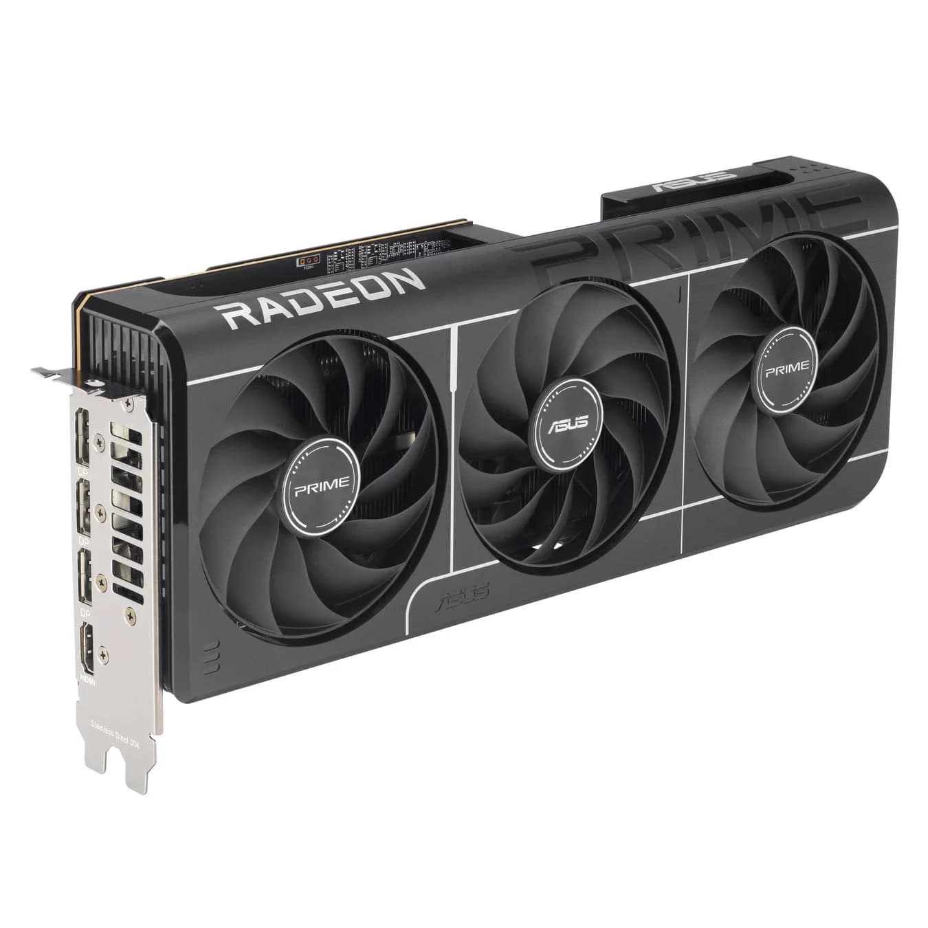 ASUS Radeon グラフィックカードの3連ファン