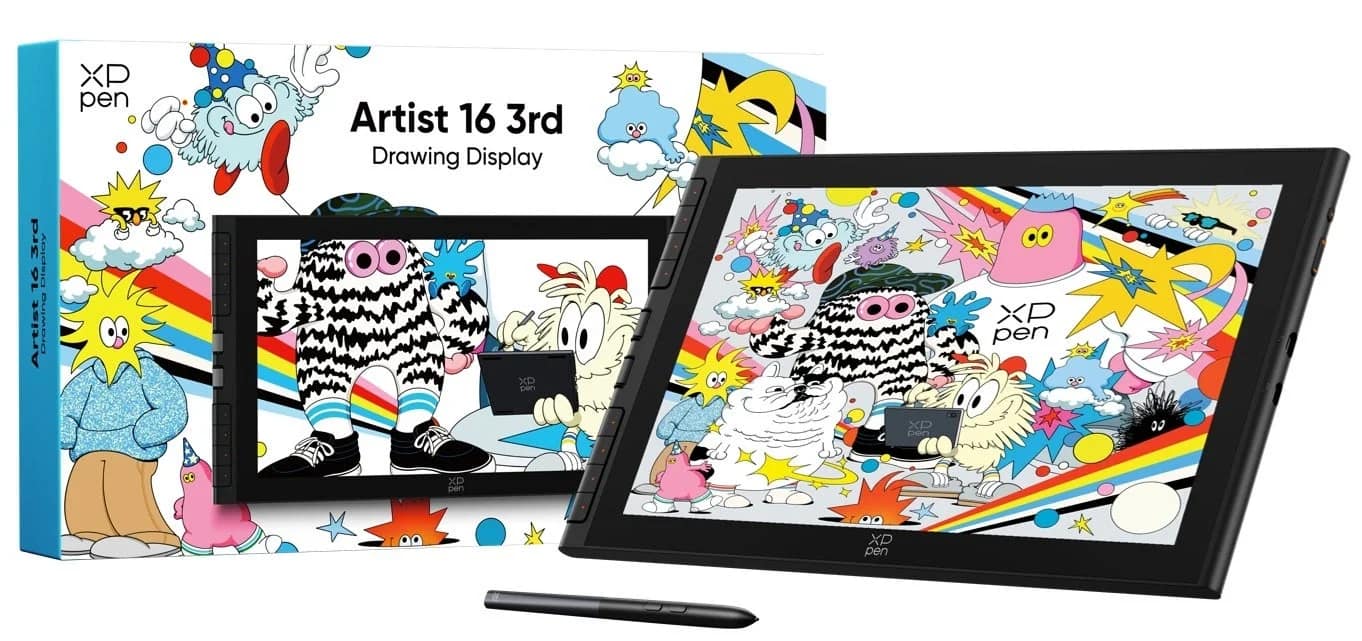 XPPen Artist 3rdシリーズに待望の16インチが登場！クリエイティブをもっと自由に、快適に