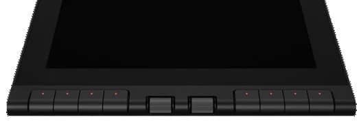 ダイヤルとボタンのクローズアップ