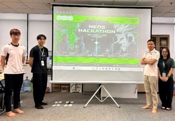 KTQLチームの発表風景
