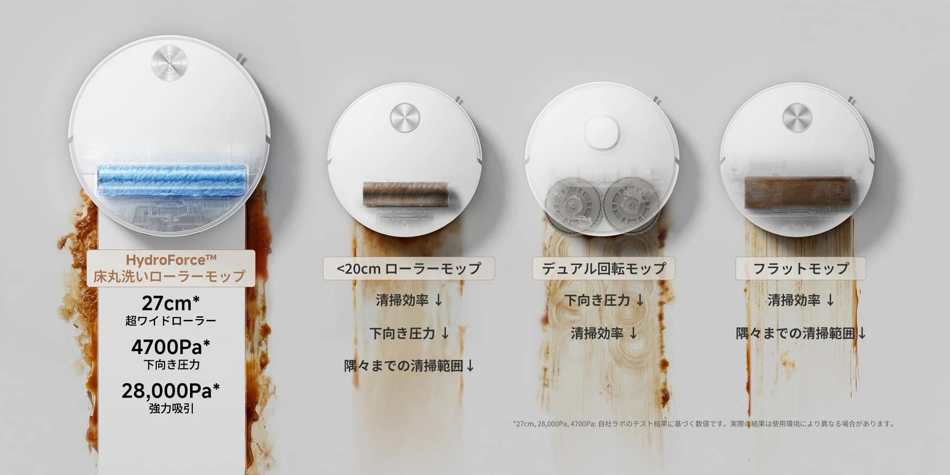 モップ性能比較