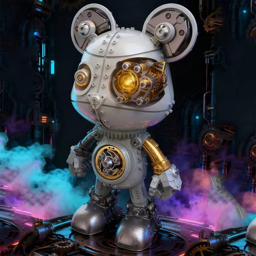 スチームパンク風ロボット